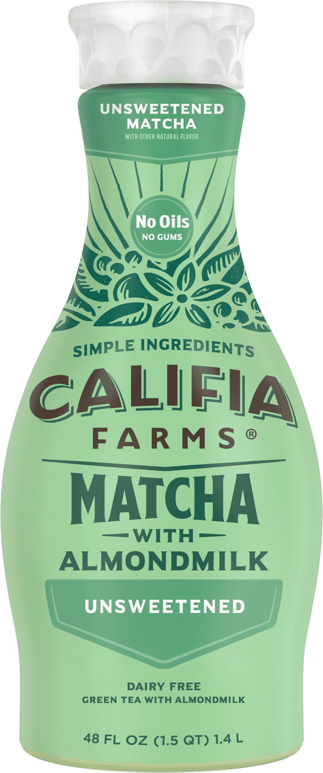 Simple Matcha with Almondmilk