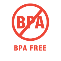 BPA free packaging logo indicating packaging item is in is BPA free