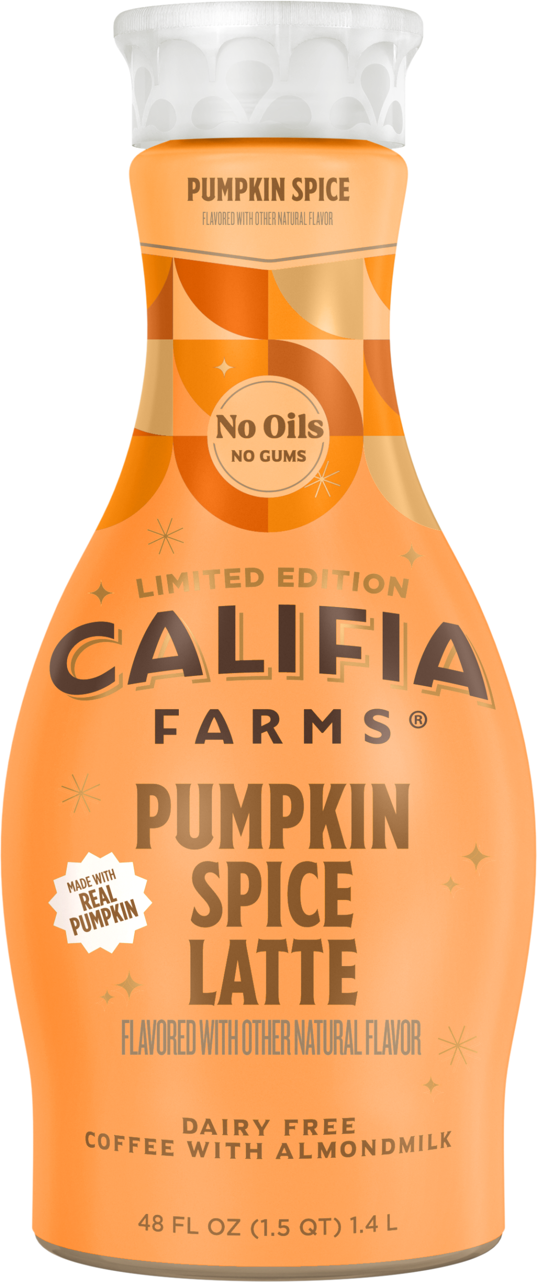 Picture of Califia Farms Pumpkin Spice Latte Coffee. Click to navigate to Seasonal category.
