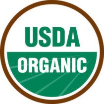 USDA organic logo indicating item is organic