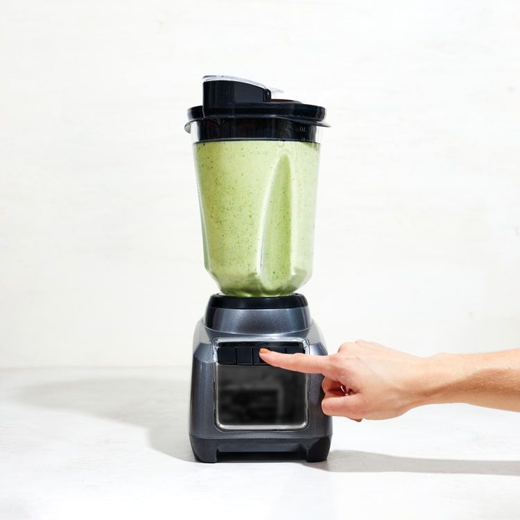 a smoothie in a blender
