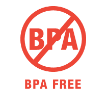 BPA free packaging logo indicating packaging item is in is BPA free