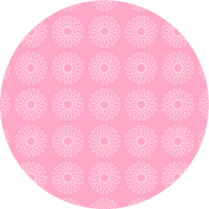 Mod Circles Pink Hat - ORGANIC main image 0