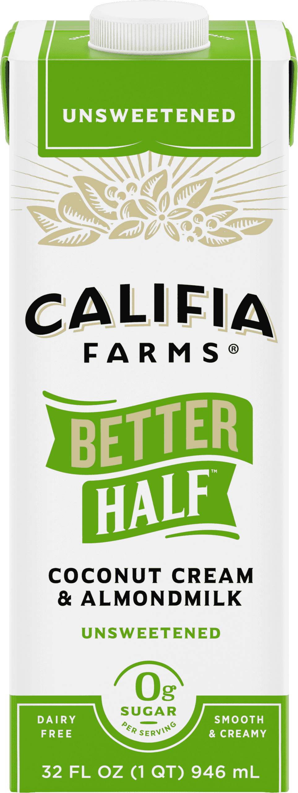 1 Quart Half & Half - Friendly Farms